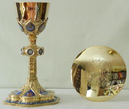 French Antique Gothic Chalice